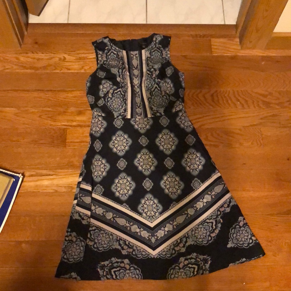 Ann Taylor patterned dress